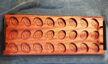 24ct sapele deviled egg tray