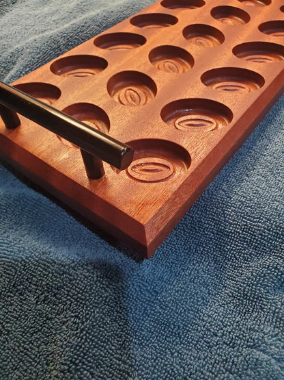 24ct sapele deviled egg tray